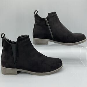 NEW Propet Women’s Tandy Side Zip Ankle Boots Black Size 8M